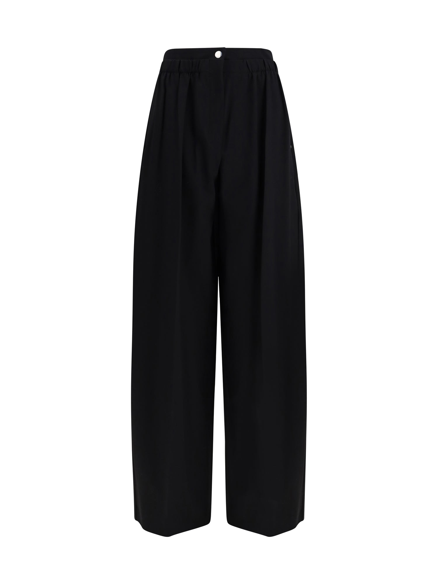 MAX MARA SPORTMAX 38 wide stretch wool trousers