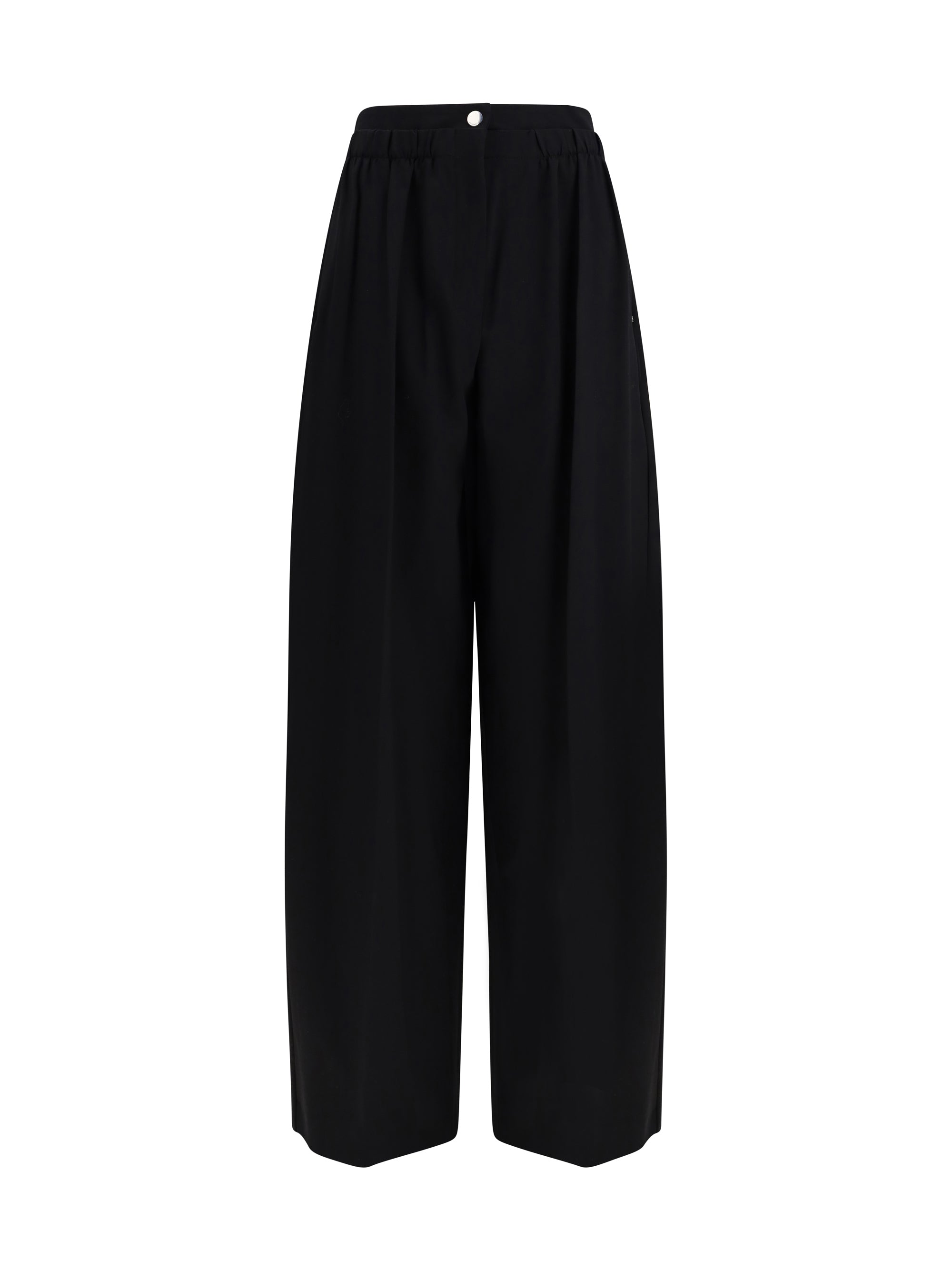 MAX MARA SPORTMAX 38 wide stretch wool trousers