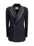 SACAI 2 double-breasted blazer with double revers