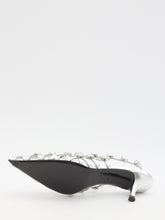 THE ATTICO 39 grid slingback pumps