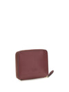 leather zip-around wallet