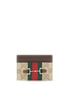 web horsebit card holder