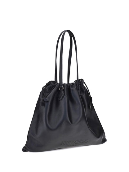 JIMMY CHOO OS drawstring shoulder bag