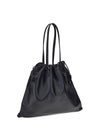 drawstring shoulder bag