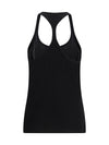 silk-blend ribbed jersey tank top