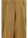 slubbed linen and viscose bermuda shorts with hook and zip closure