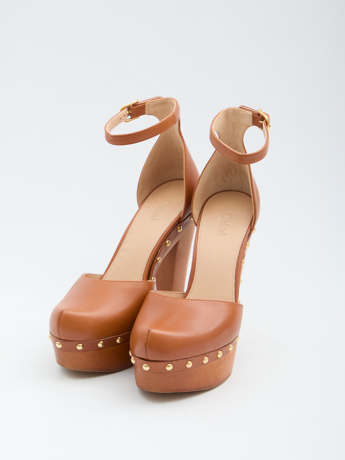 CHLOE 36 lola platform pumps