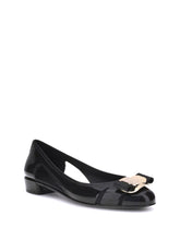 FERRAGAMO 10 rubber ballerina