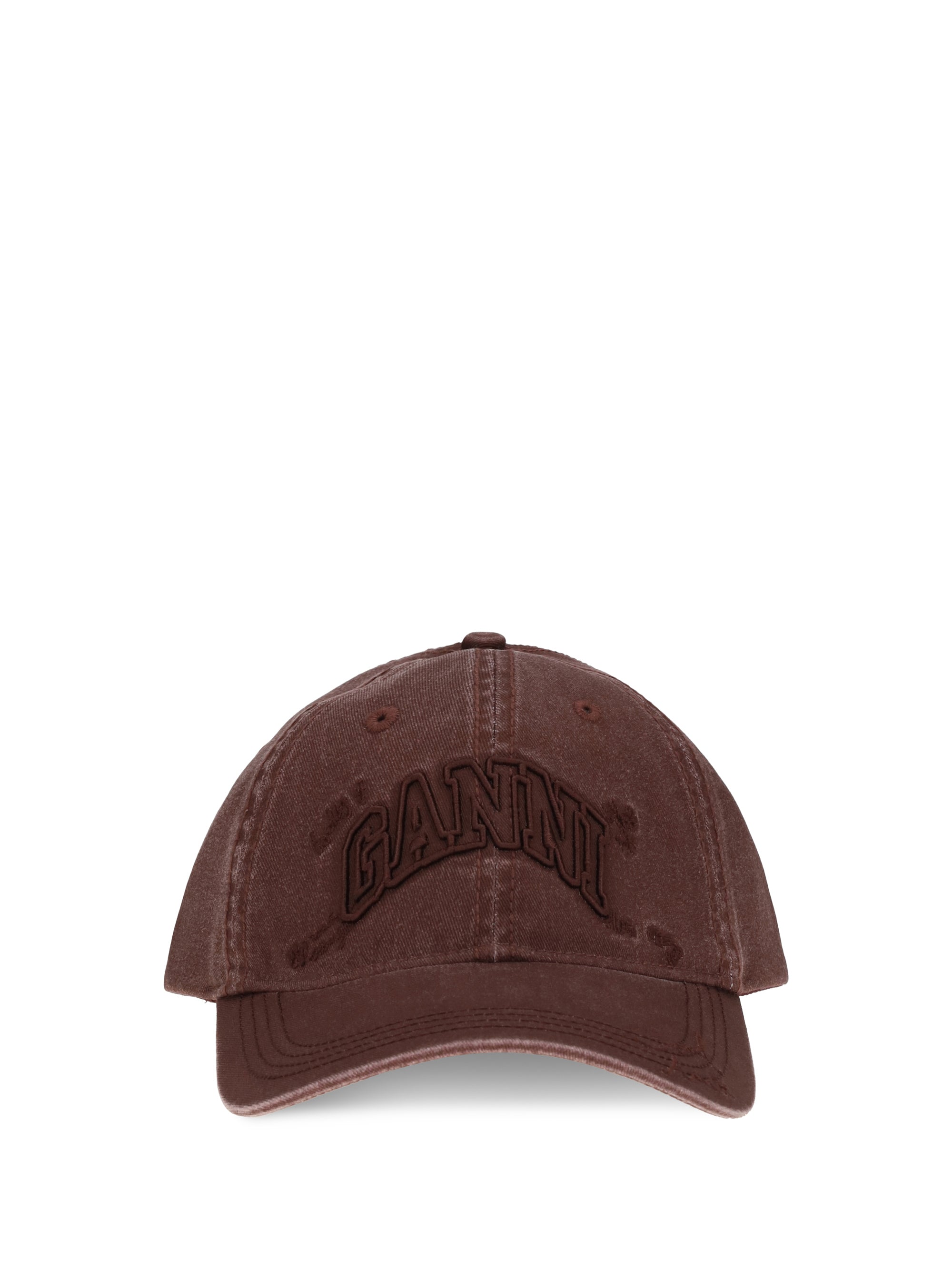 cotton baseball cap with embroidered logo