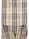 cotton check dress