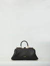 black lambskin shoulder bag