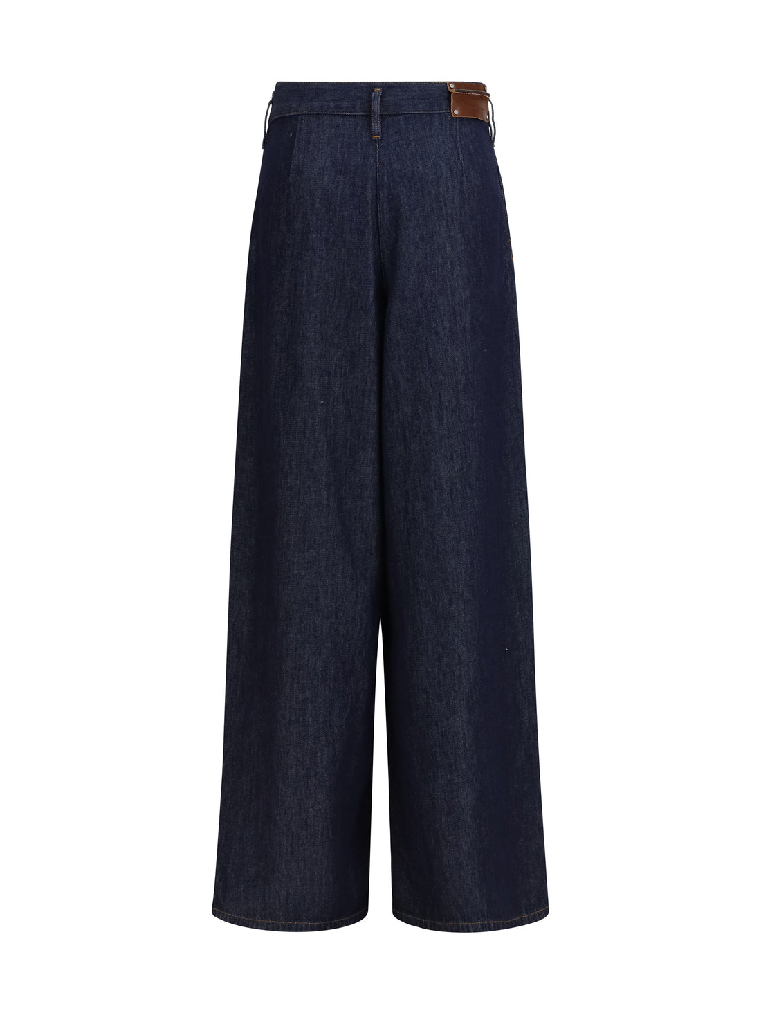 DRIES VAN NOTEN L wide-leg jeans with pleats