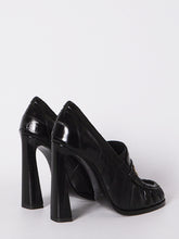 SAINT LAURENT 36 le loafer pumps in eel skin