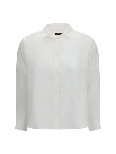 cotton and linen blend shirt