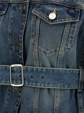 ALAIA 34 peplum denim jacket