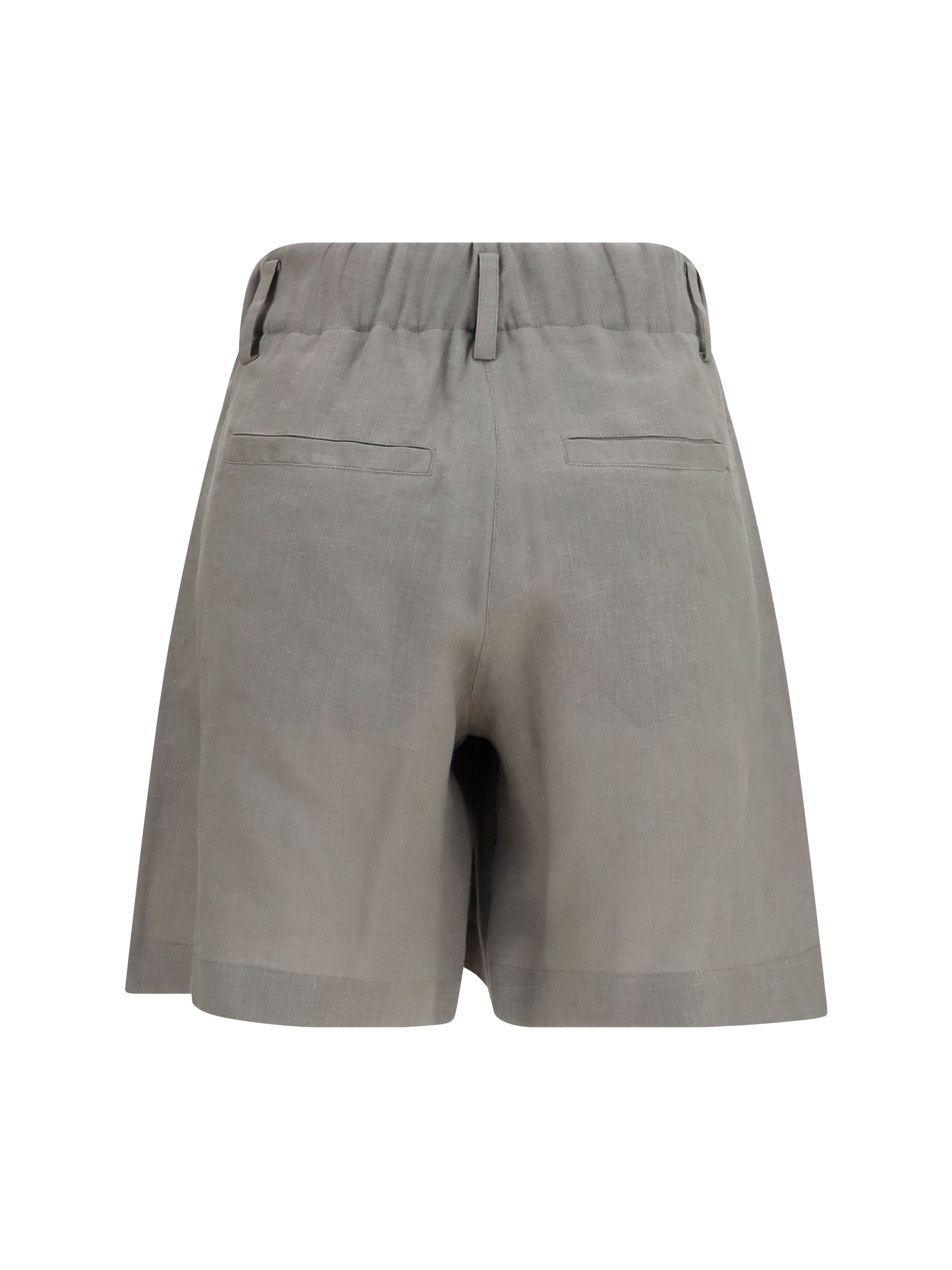 linen bermuda shorts