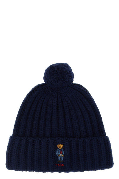 the polo ralph lauren cap is distinguished by a classic winter silhouette define