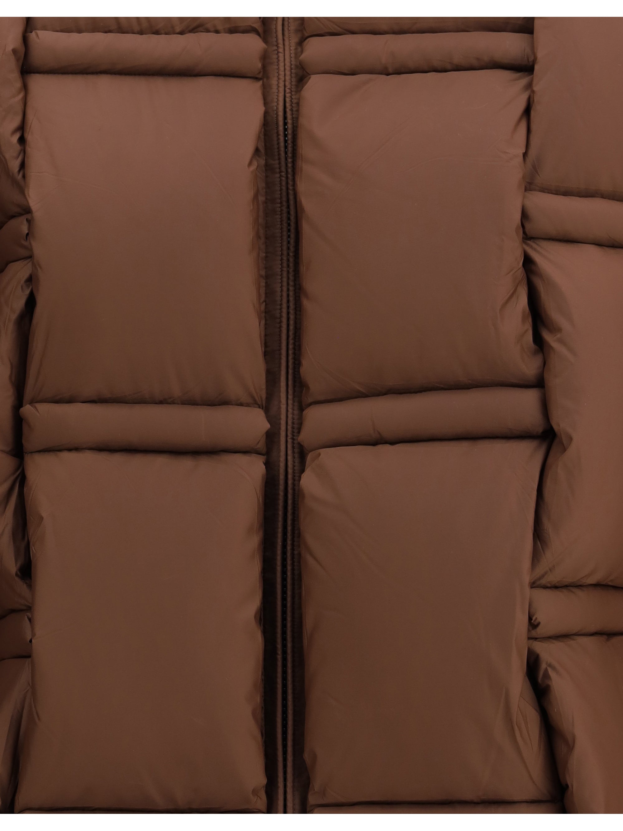 RAXXY M zip-up down jacket 