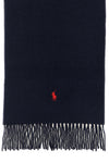 the polo ralph lauren scarf in soft wool yarn defines winter aesthetics through