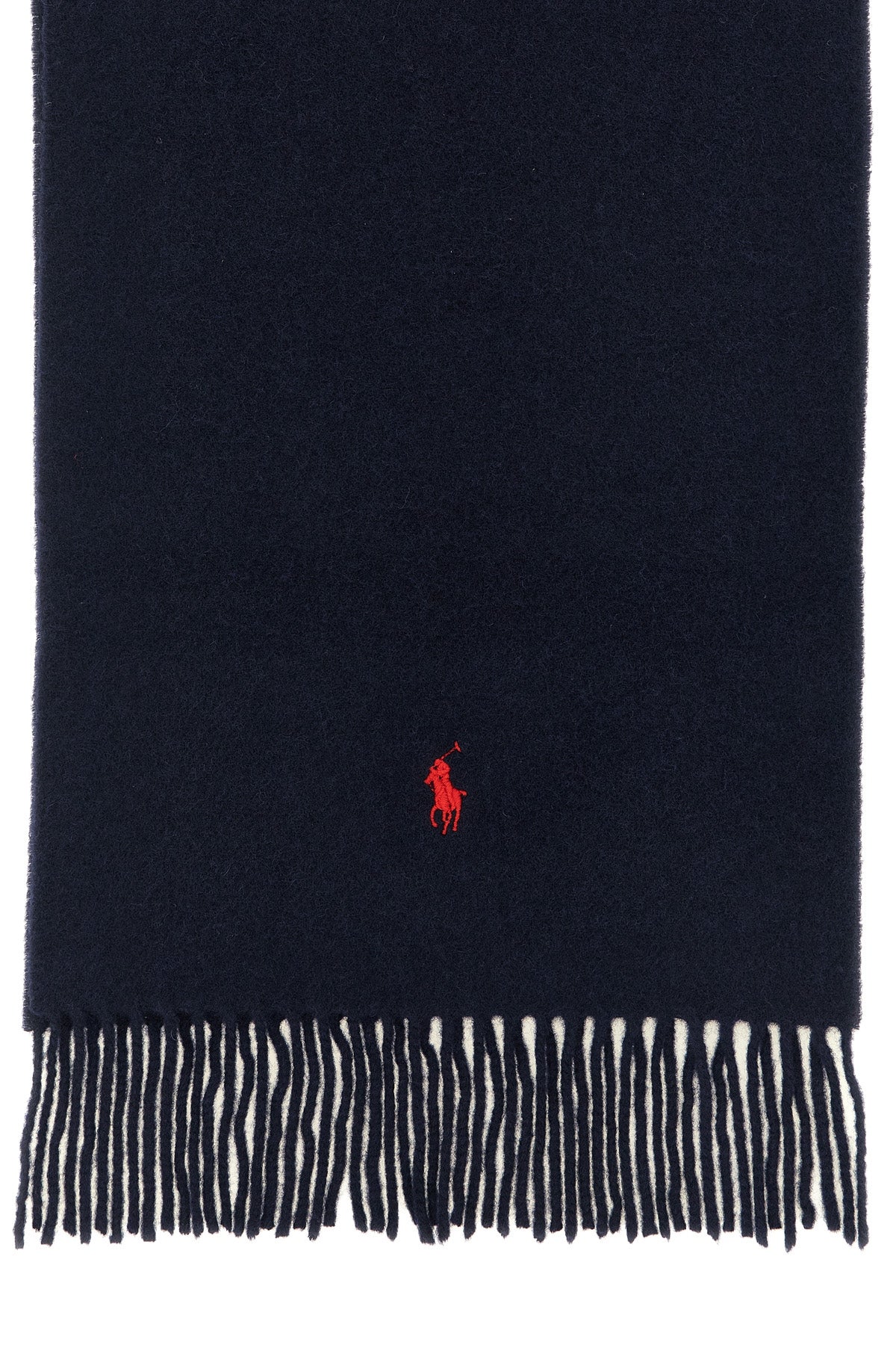 the polo ralph lauren scarf in soft wool yarn defines winter aesthetics through