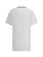 ALEXANDER WANG M cotton polo mini dress