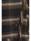 galeane wool-blend short coat