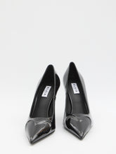 ALAIA 36 black patent pumps 
