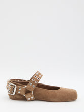 ALAIA 36 suede ballet flats 
