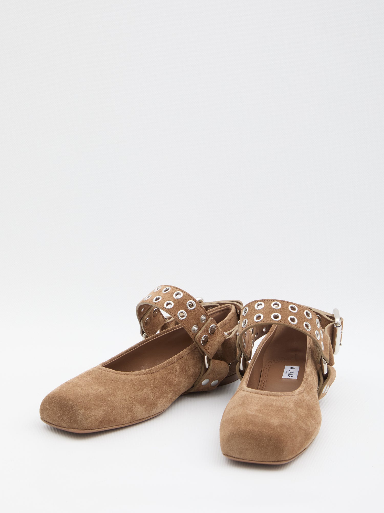 ALAIA 36 suede ballet flats 