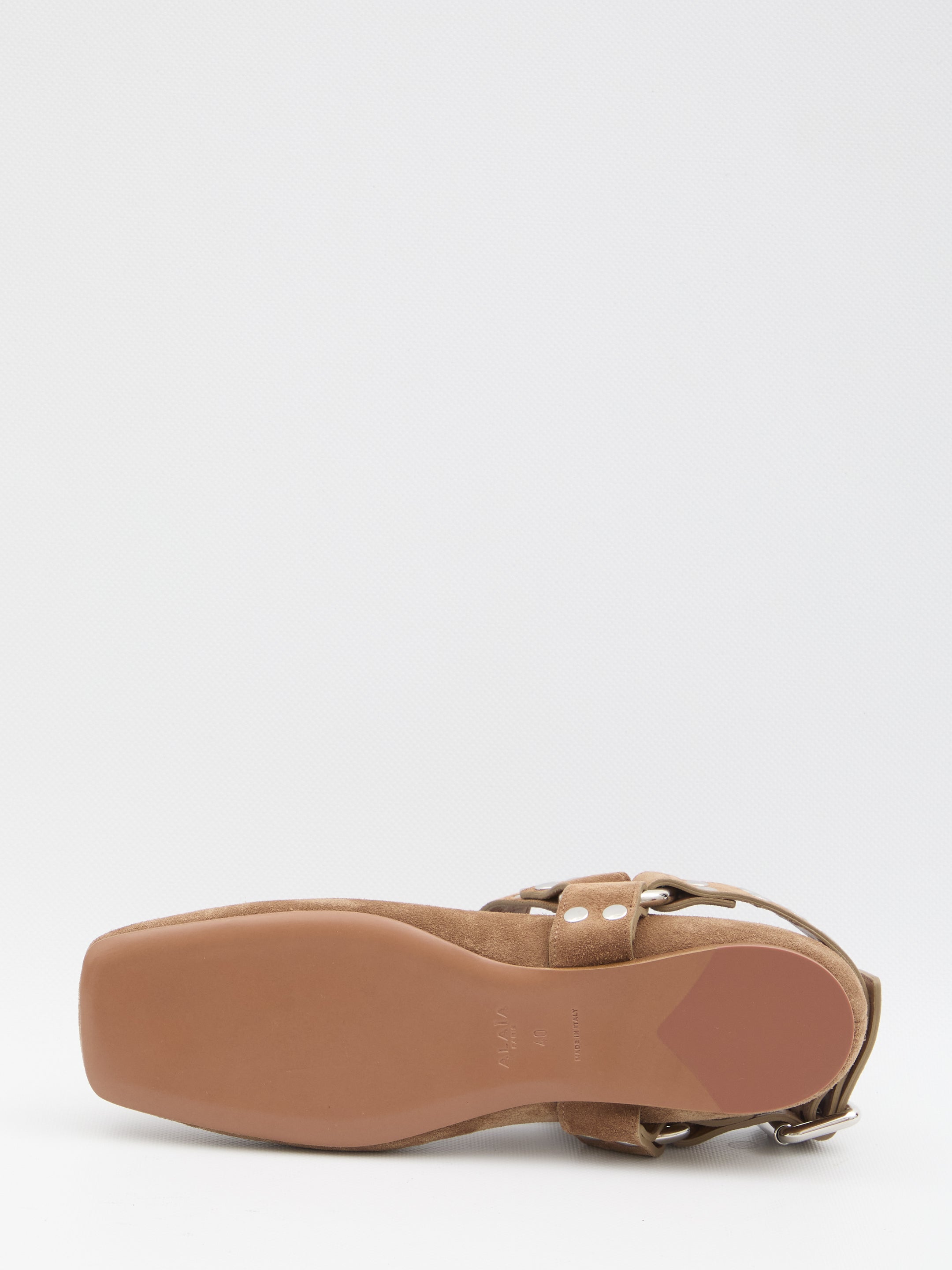 ALAIA 36 suede ballet flats 
