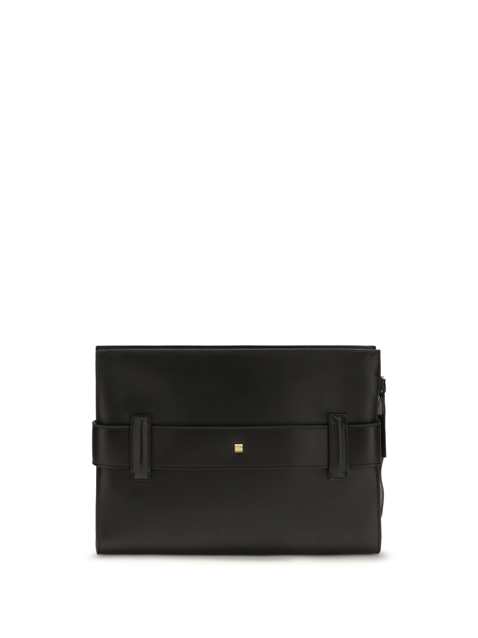 anthem leather clutch