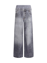 ACNE STUDIOS 38 denim print pants