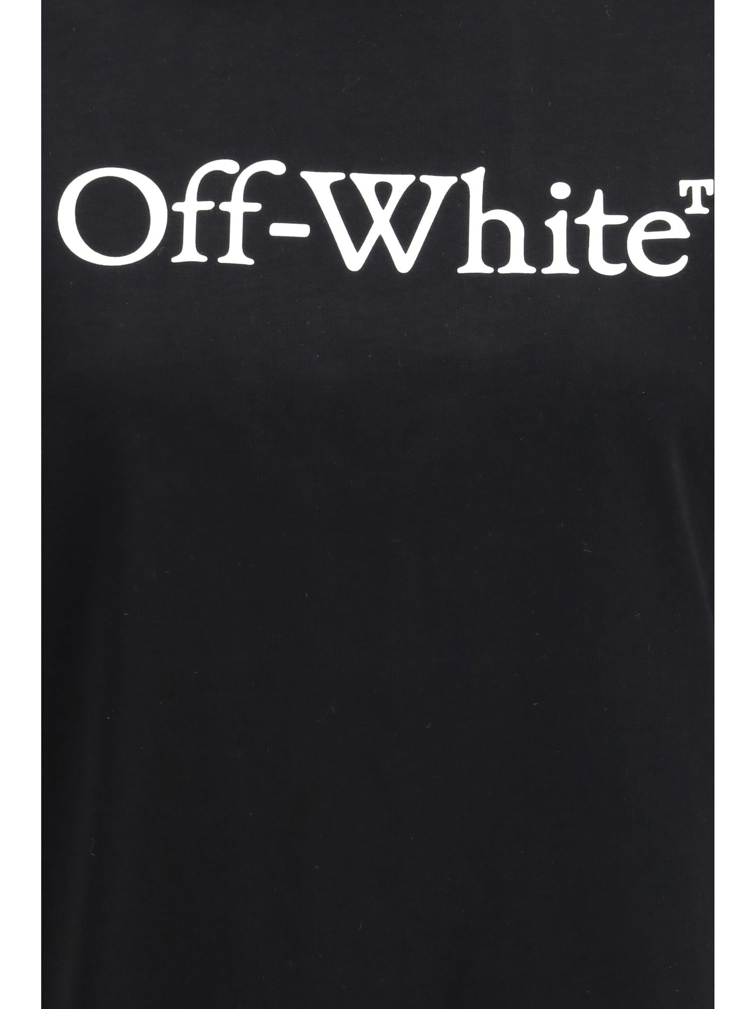 OFF-WHITE L big logo bookish t-shirt