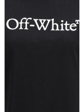 OFF-WHITE L big logo bookish t-shirt