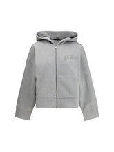 GANNI L two-way zip hoodie 