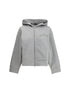 GANNI L two-way zip hoodie 