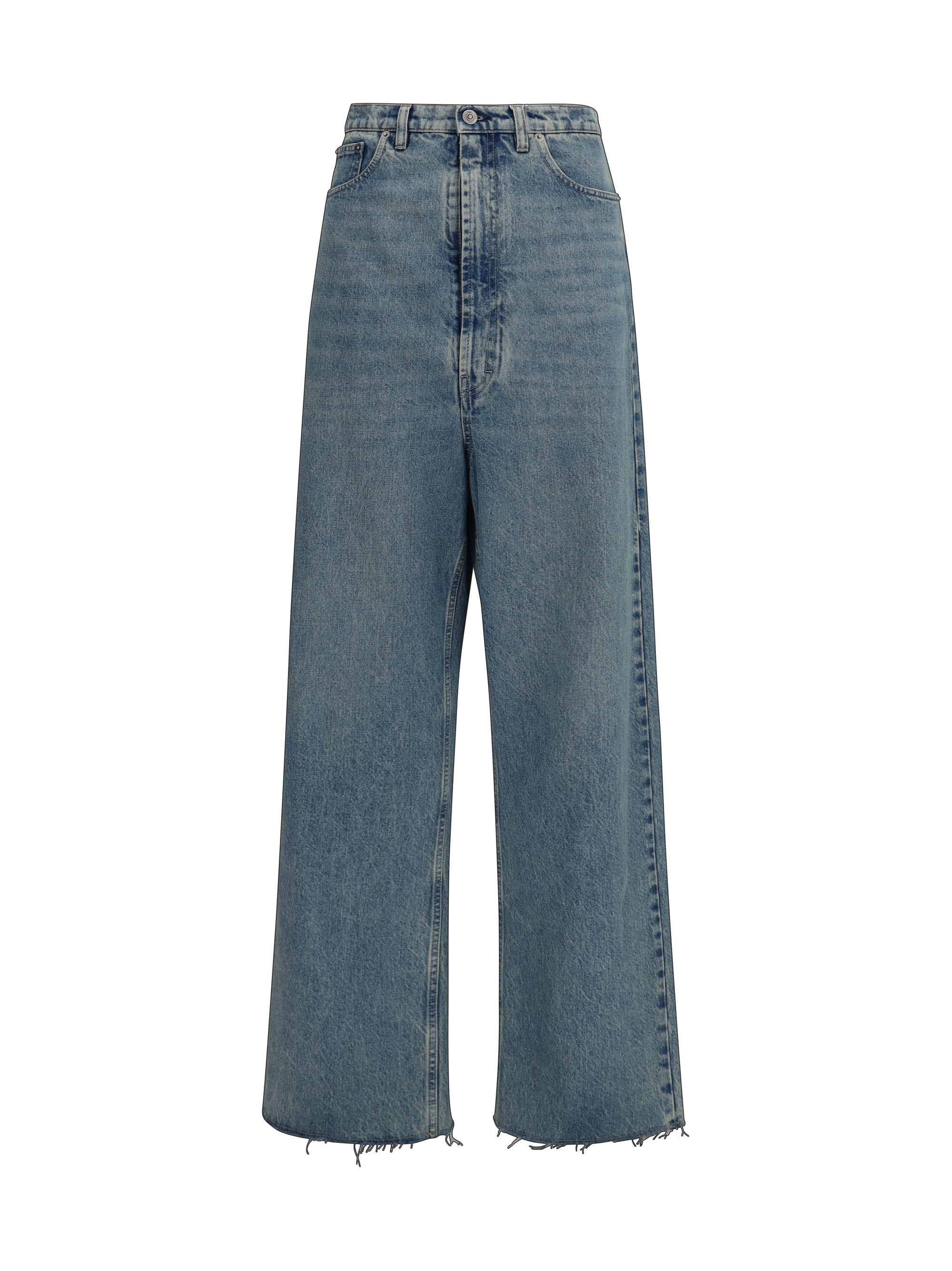 wide-leg jeans