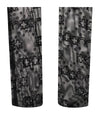 recycled mesh flocked tights