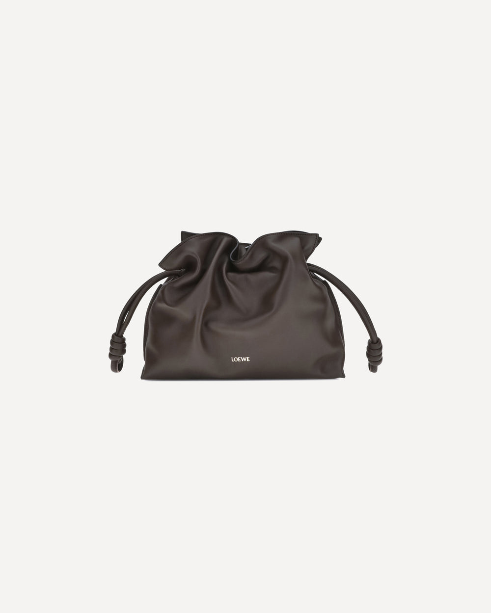 Loewe Flamenco Medium Pouch Bag Brown