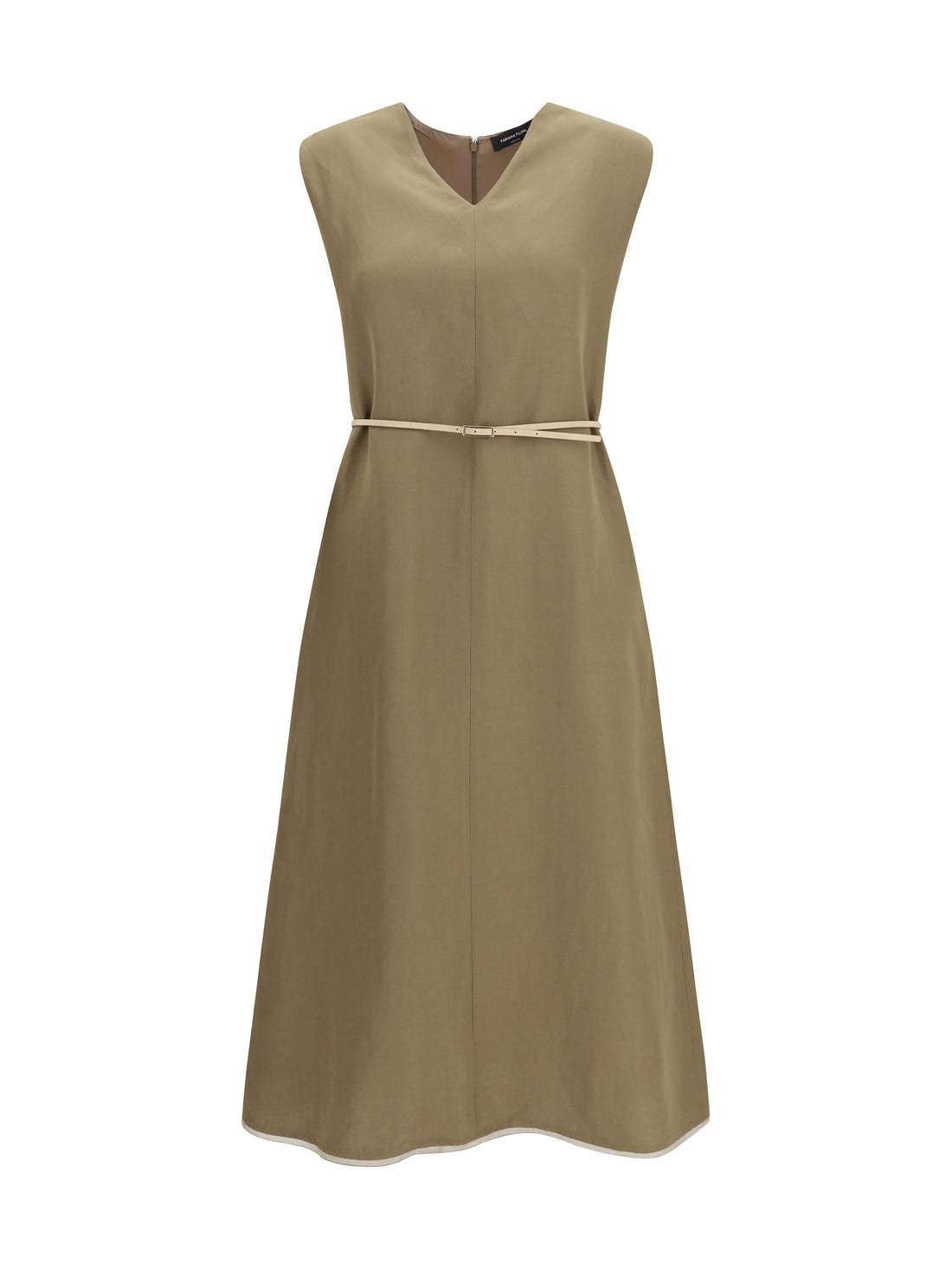FABIANA FILIPPI 44 v-neck belted dress