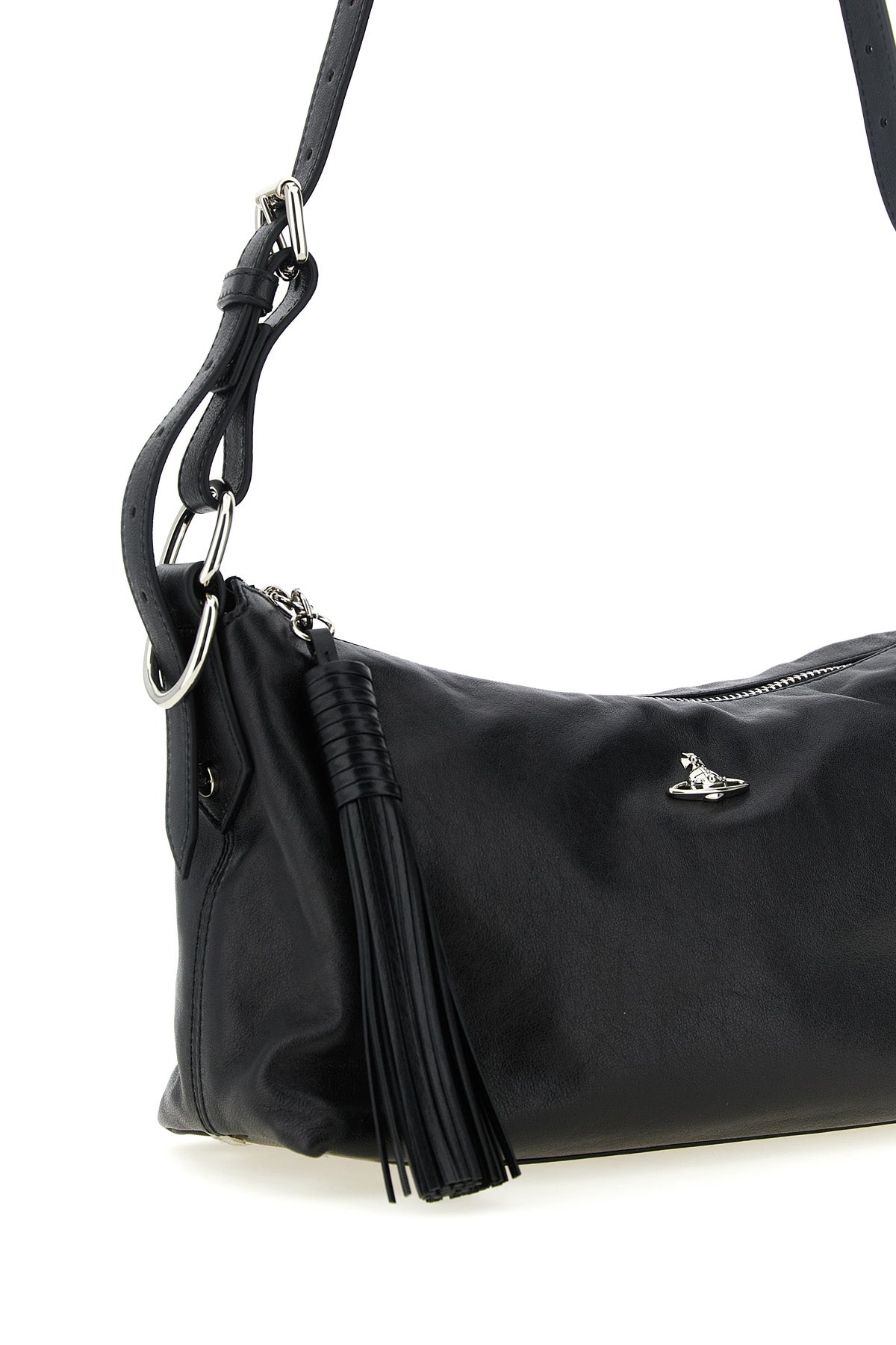 the vivienne westwood emma shoulder bag is distinguished by a softly unstructu