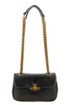 the vivienne westwood anita small shoulder bag in pure calf leather stands out