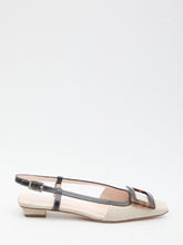 ROGER VIVIER 36 belle vivier slingback ballerinas