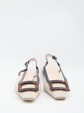 ROGER VIVIER 36 belle vivier slingback ballerinas