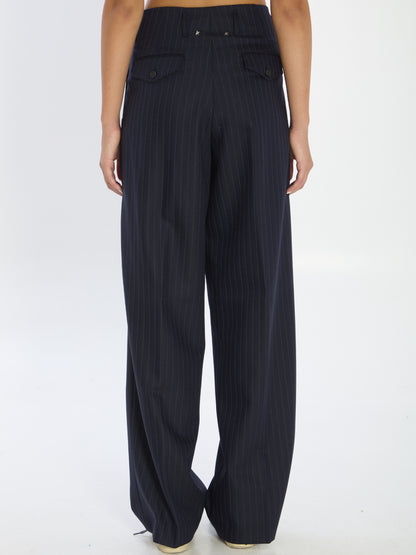 GOLDEN GOOSE 38 pinstriped trousers