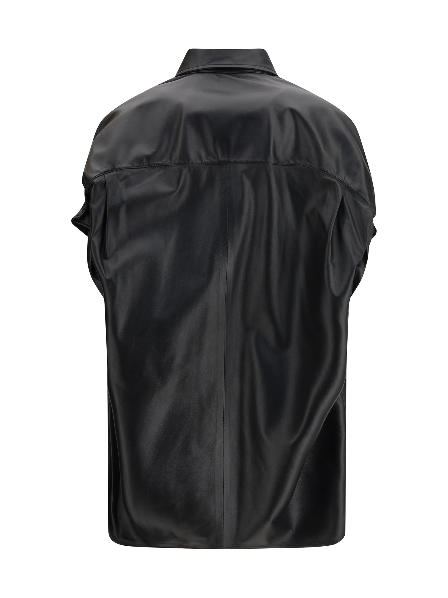 BALENCIAGA 36 tucked sleeves shirt 