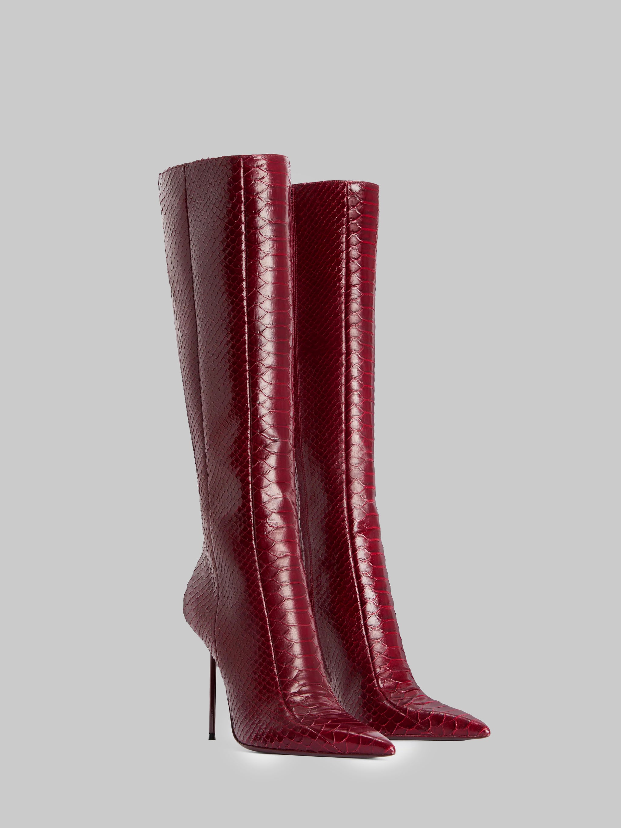 lidia 105 deep red boots