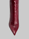 lidia 105 deep red boots