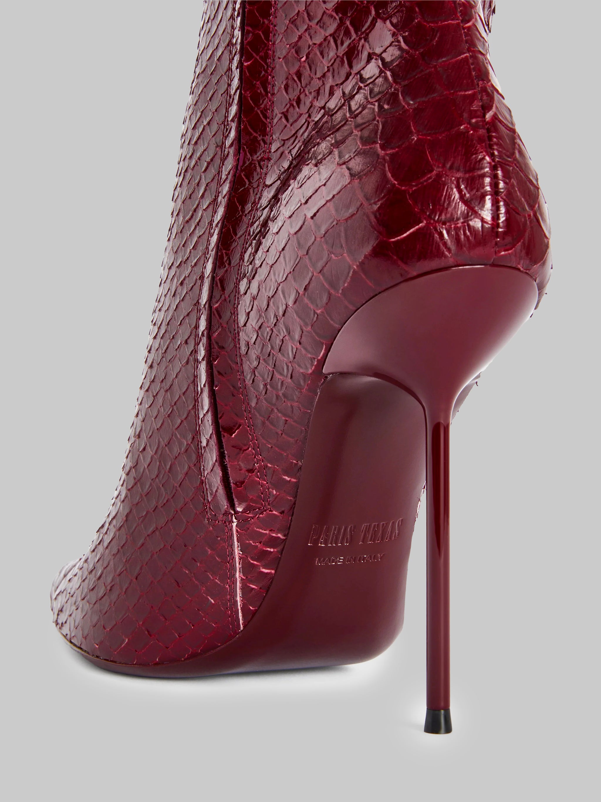 lidia 105 deep red boots