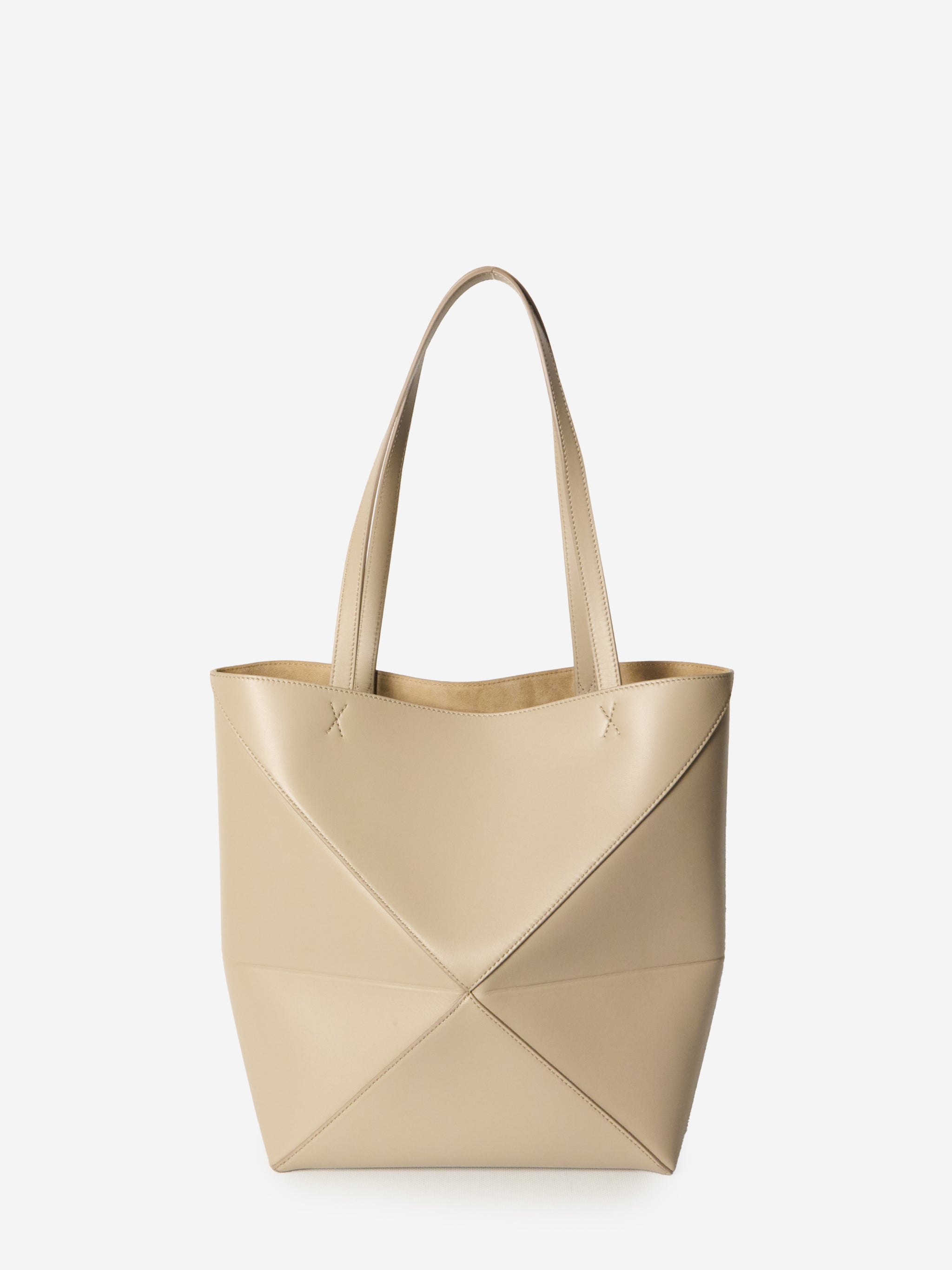 puzzle fold tote bag medium